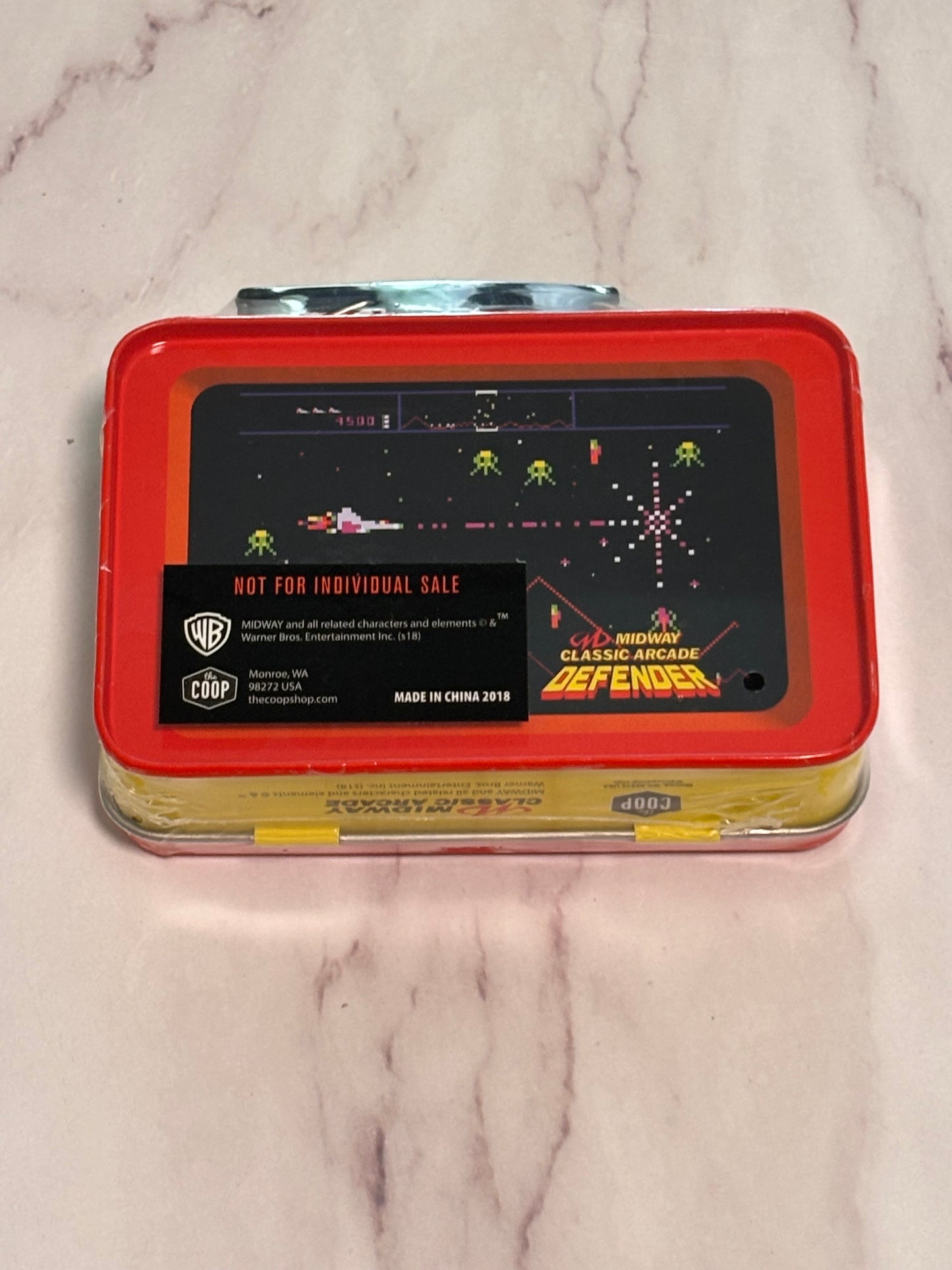 Defender Teeny Tins Mini Lunchbox Collectible Midway Classic Arcade - New