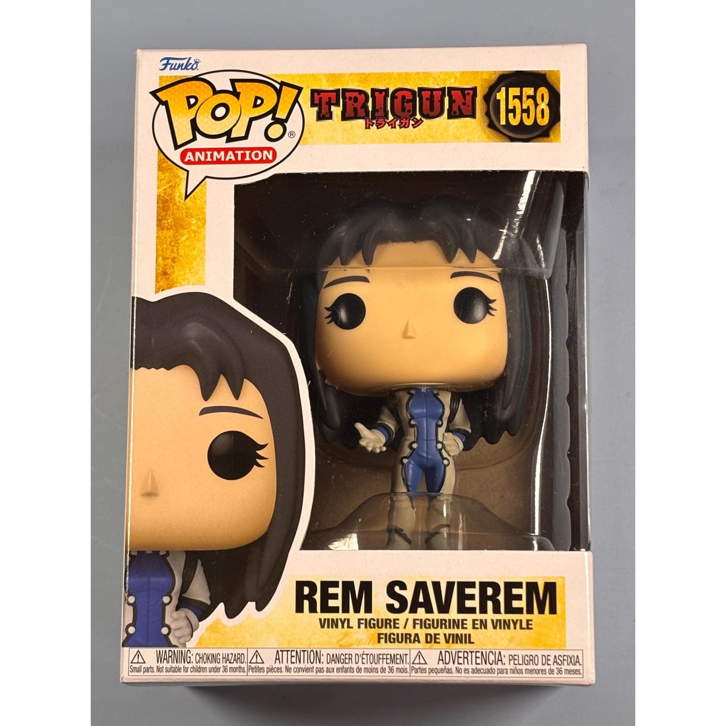 Funko Pop Animation Trigun - Rem Saverem - Vinyl Figure #1558 Anime New