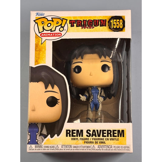 Funko Pop Animation Trigun - Rem Saverem - Vinyl Figure #1558 Anime New