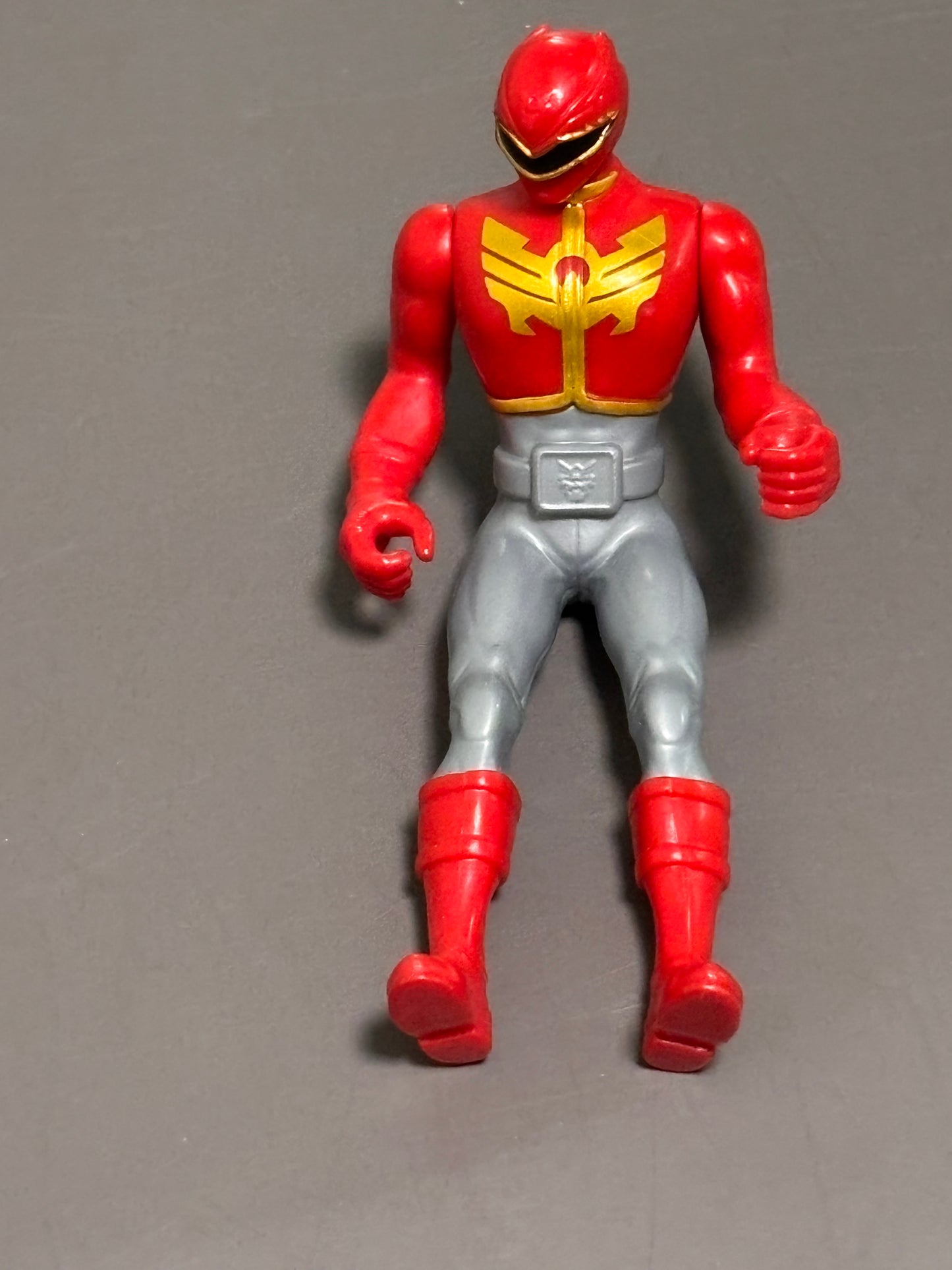 Red Power Ranger 4" Figure For Sky Brother Megaforce Series Zord Vehicle Bandai