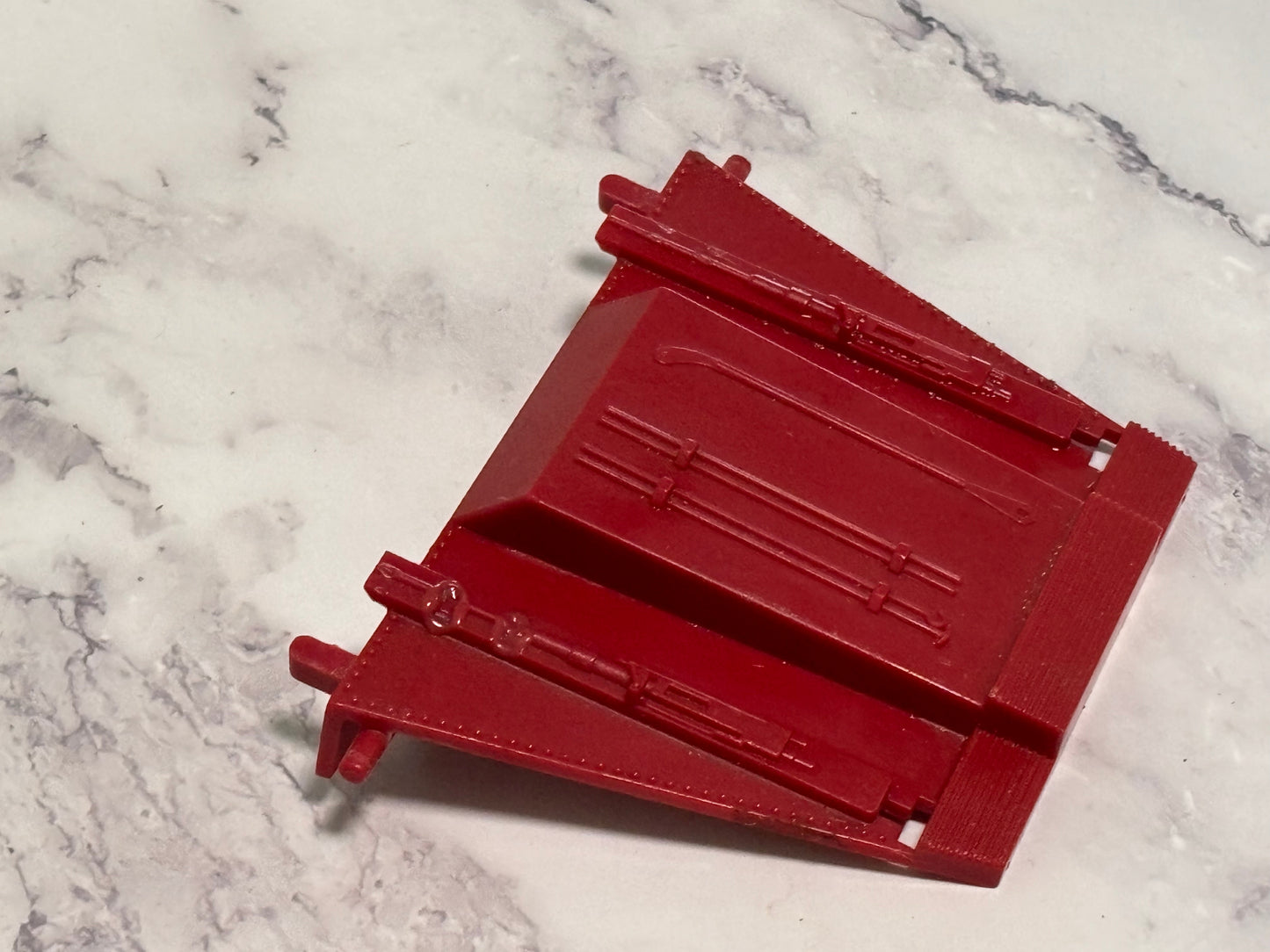 Vintage Hasbro GI Joe ARAH Cobra Hydrofoil Moray Parts Missile Box Top Hatch 1985