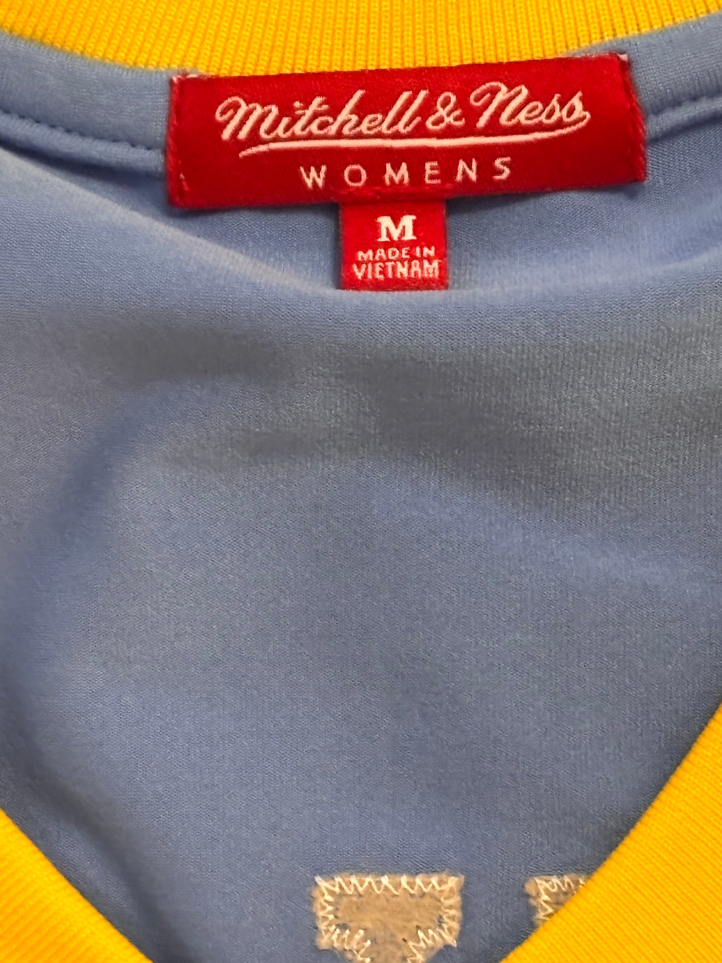 Carmelo Anthony Denver Nuggets Mitchell & Ness 2003-04 Baby Blue HWC Hardwood Classic Jersey Dress Women’s Medium M New NWOT
