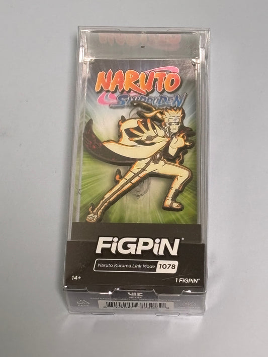 FiGPiN Naruto Shippuden - Naruto Kurama Link Mode #1078 LE 1000 ECCC Exclusive