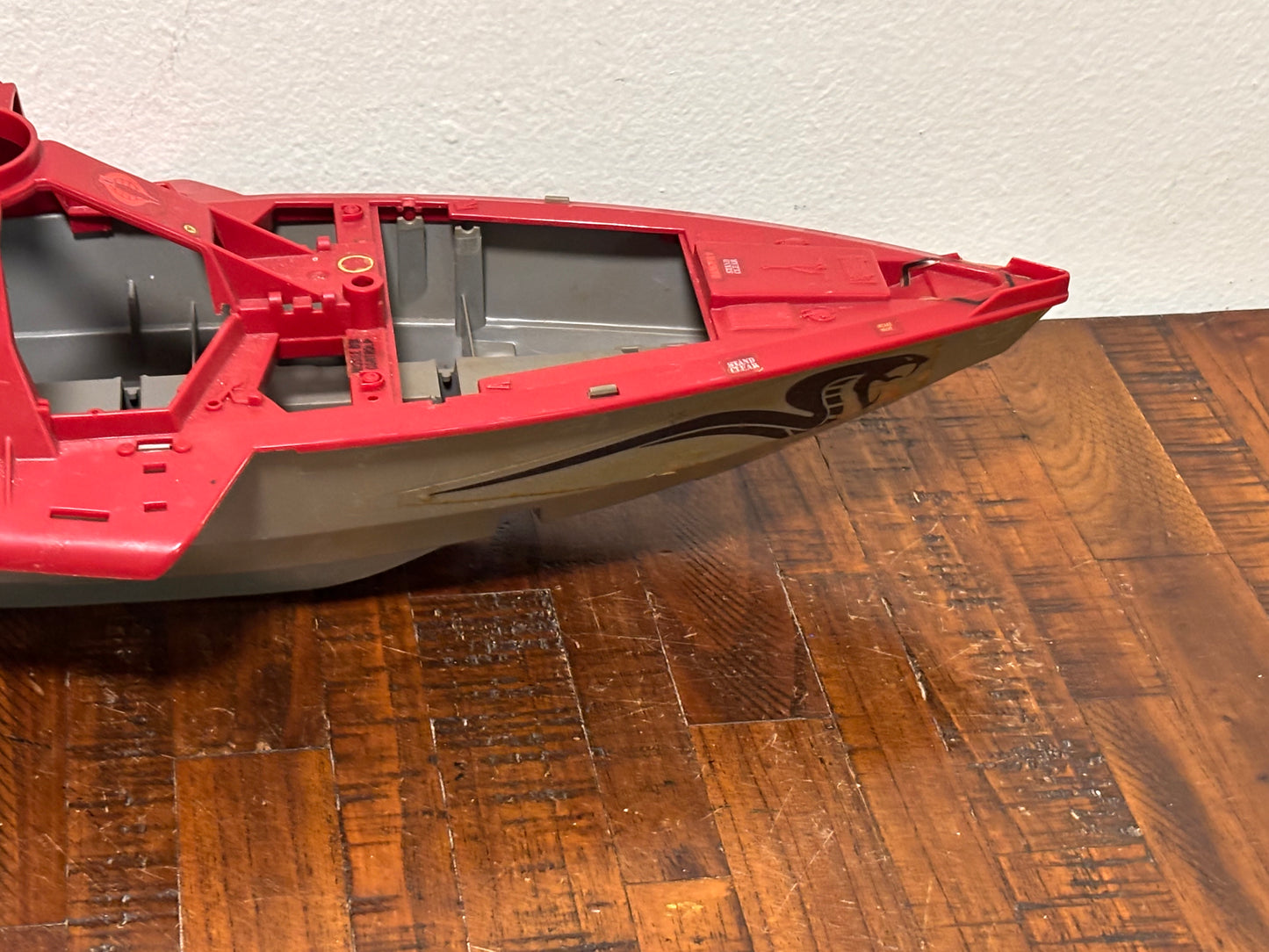Has to VTG 1985 GI Joe Cobra Moray Hydrofoil Vehicle Water Boat Shell