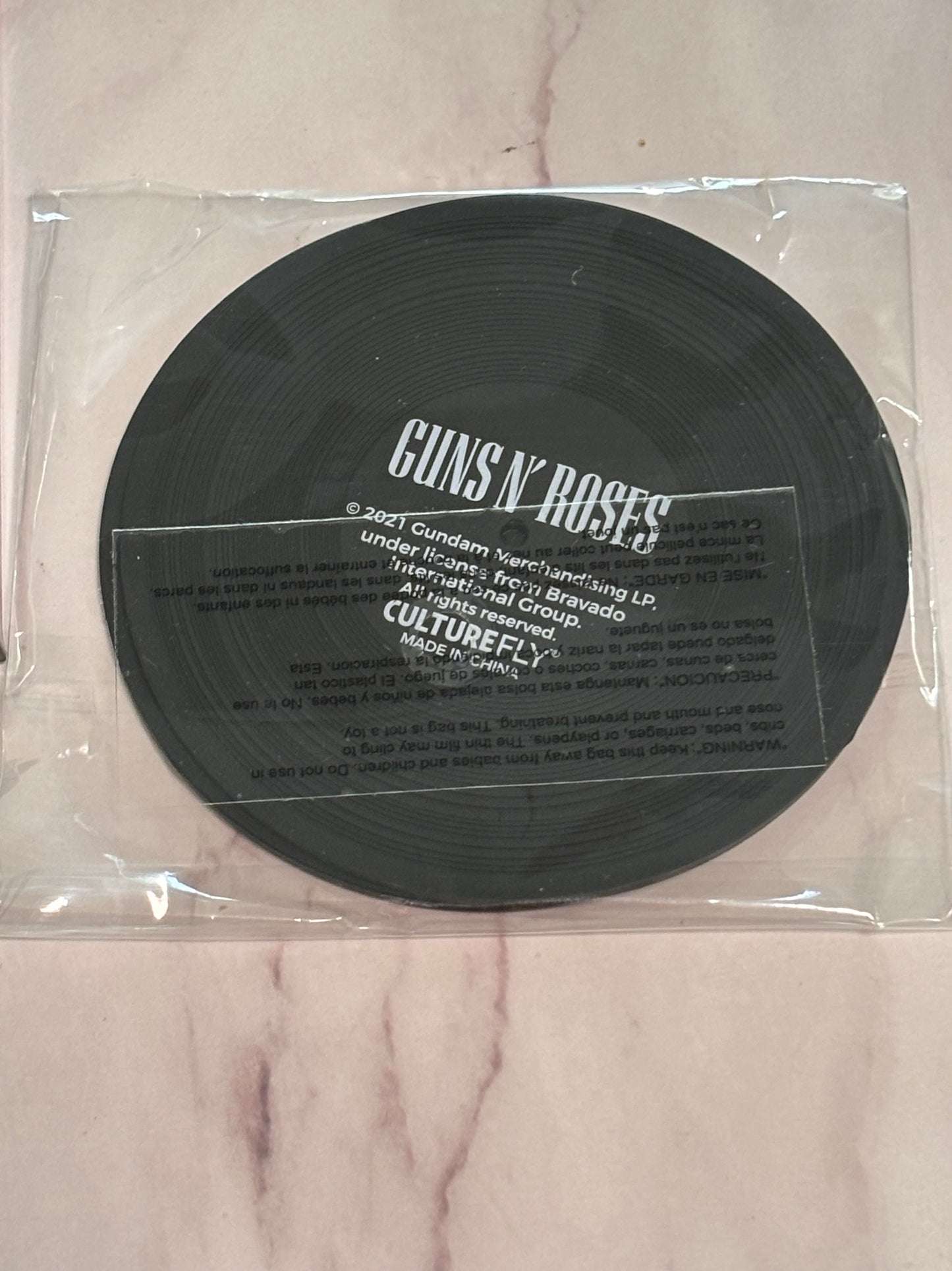Guns N Roses Appetite For Destruction LP Set of Coasters New