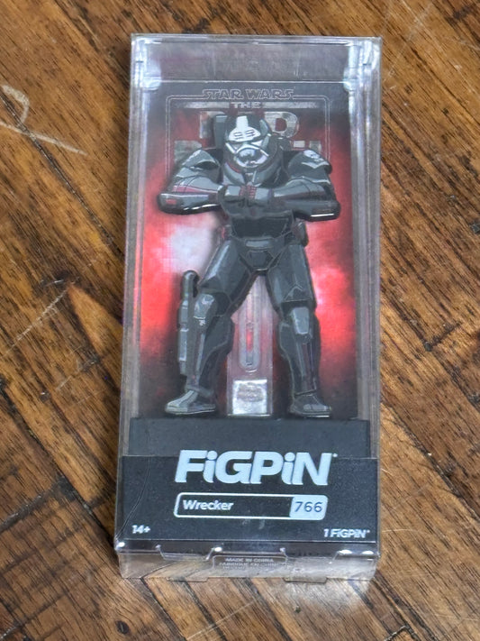 FigPin New Collectible Enamel Pin Disney Star Wars Bad Batch # 766  Wrecker