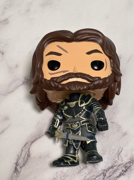 Funko Pop! Movies Warcraft Lothar #284 Vinyl Figure OOB