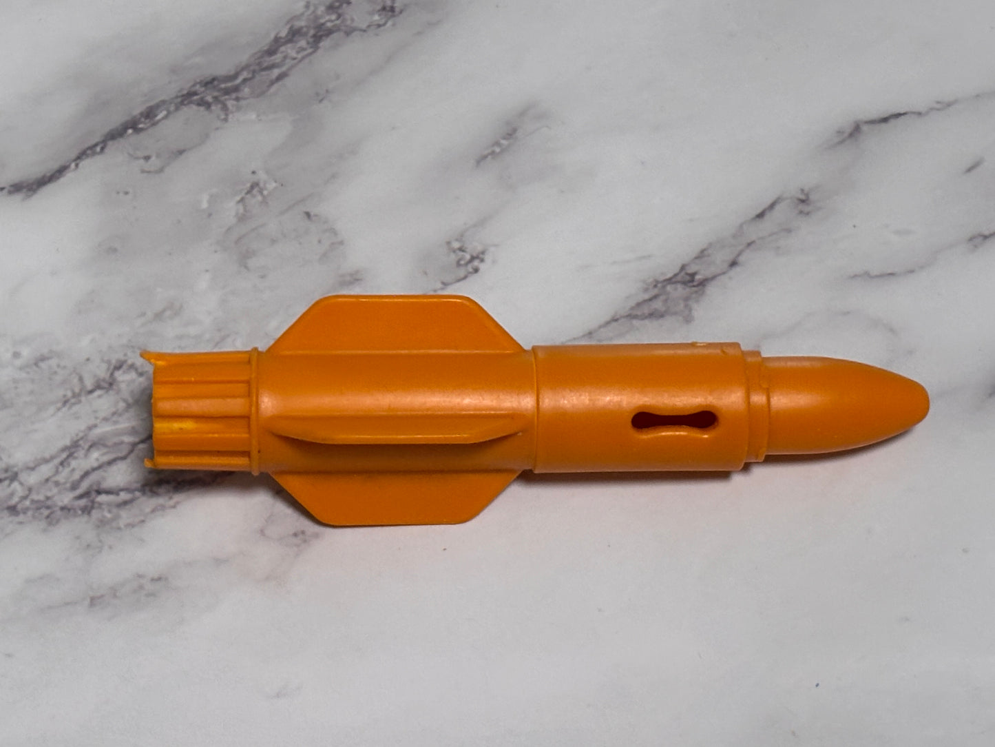 1988 Hasbro G.I. Joe ARAH 3.75" Vehicle Part - Warthog Missile Bomb Yellow
