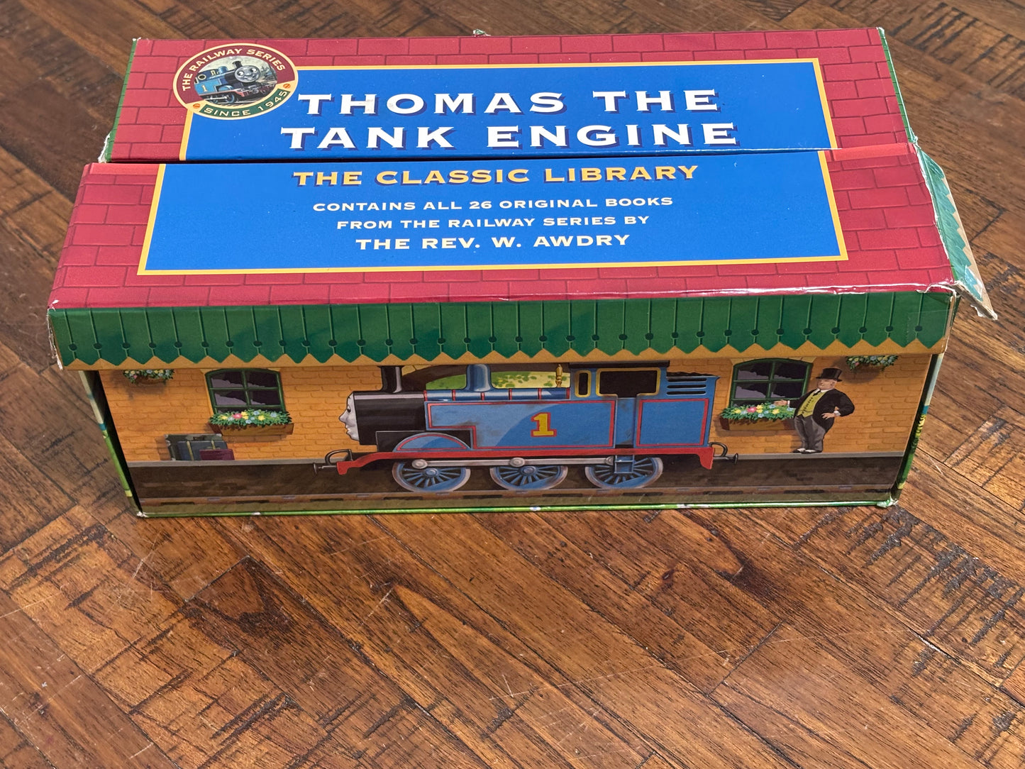 Thomas the Tank Engine The Classic Library Station Box by Wilbert V. Awdry 2002 Hardcover Book
