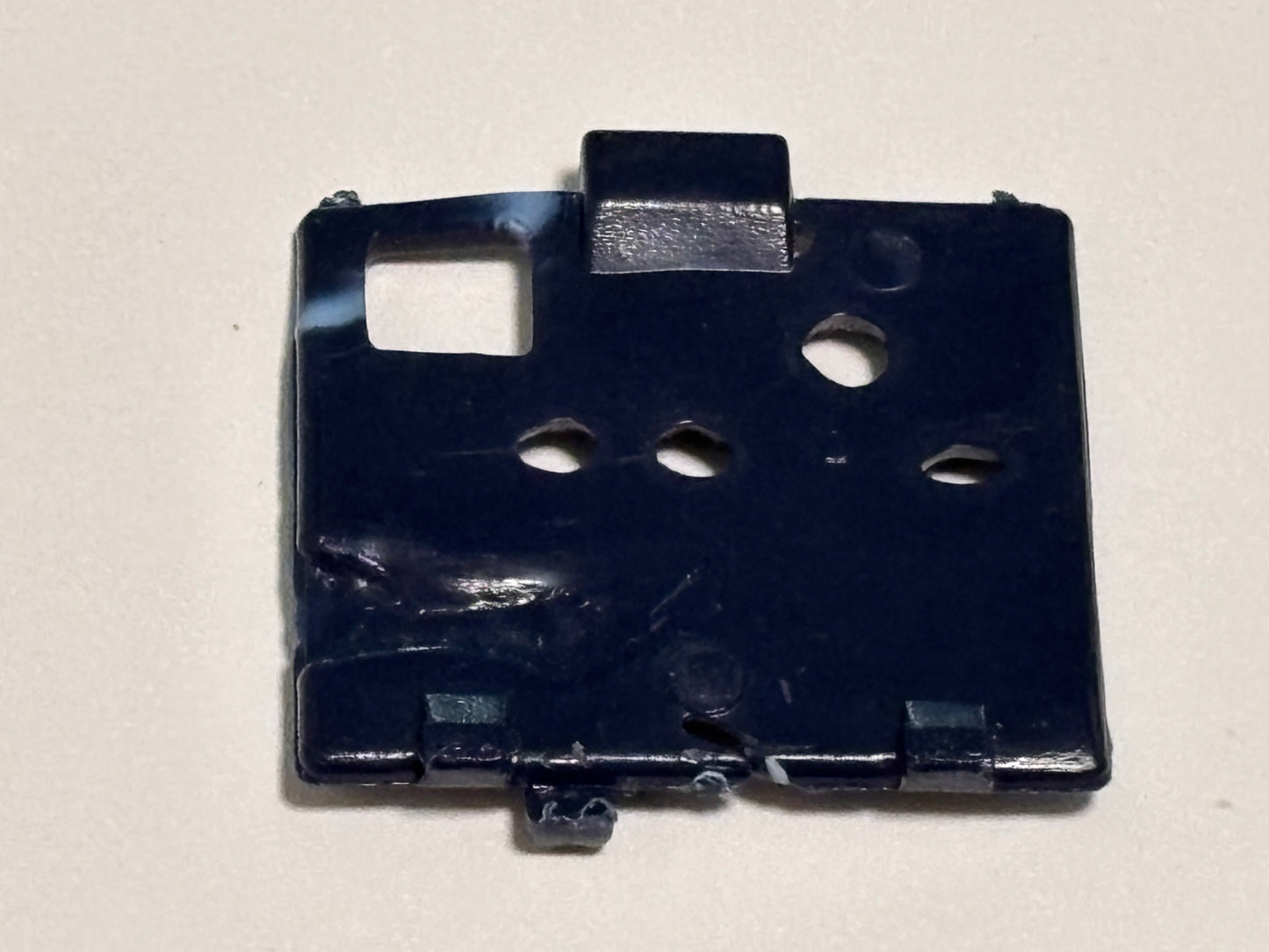 GI JOE 1984 Cobra Rattler Front Forward Engine Cover with Bullet Hole Part