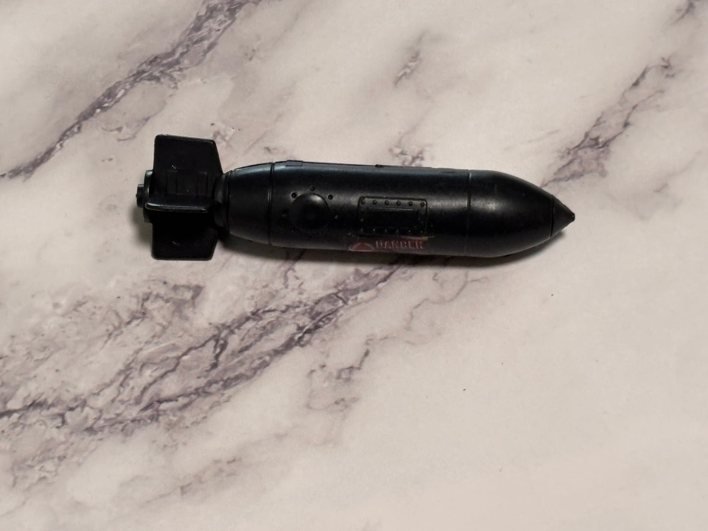 GI Joe Bomb Disposal Unit Bomb Shell Mortar Vehicle Part ARAH 1985 Vintage Missile