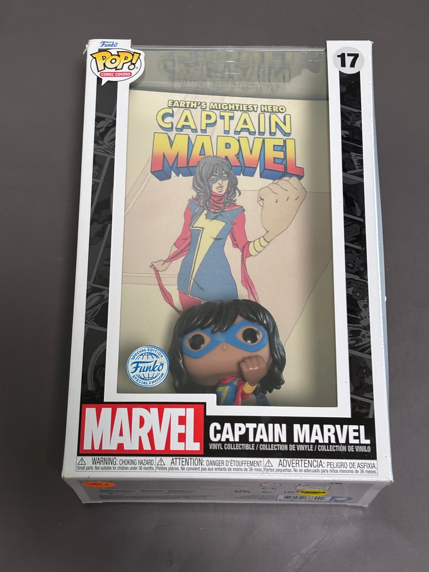 Funko Pop! Comic Covers Captain Marvel 17 2nd Print Target Exclusive Kamala Khan