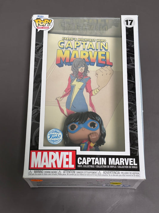 Funko Pop! Comic Covers Captain Marvel 17 2nd Print Target Exclusive Kamala Khan
