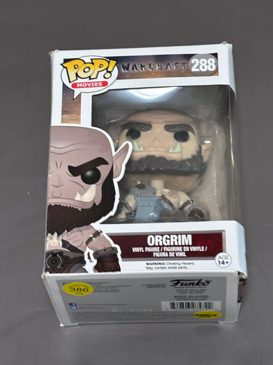 Funko Pop! Orgrim 288 Warcraft Classic Video Game Vinyl Figure Toy Merch WoW