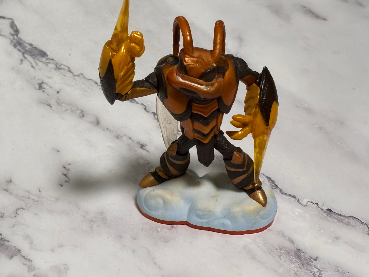 Swarm #84525888 Skylanders Giants Activision 2012 Orange Base Figure Model