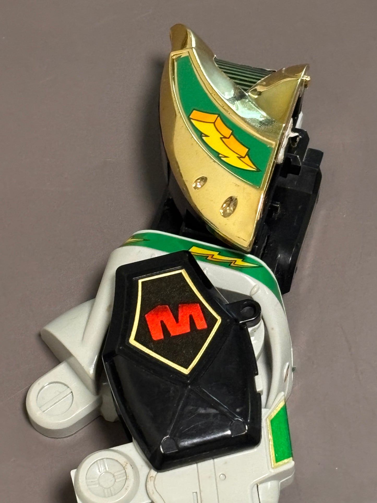 Power Rangers 1993 Green Dragonzord Megazord Part Right Side Leg Arm MMPR