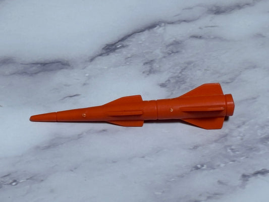 1988 Hasbro GI Joe Replacement Part-Desert Fox 6 WD Orange Missile Bomb