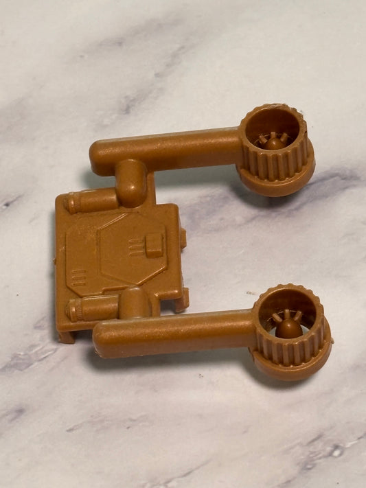 GI Joe Destro Despoiler Vertical Thruster Engine 1988 Demon Vehicle Brown Part