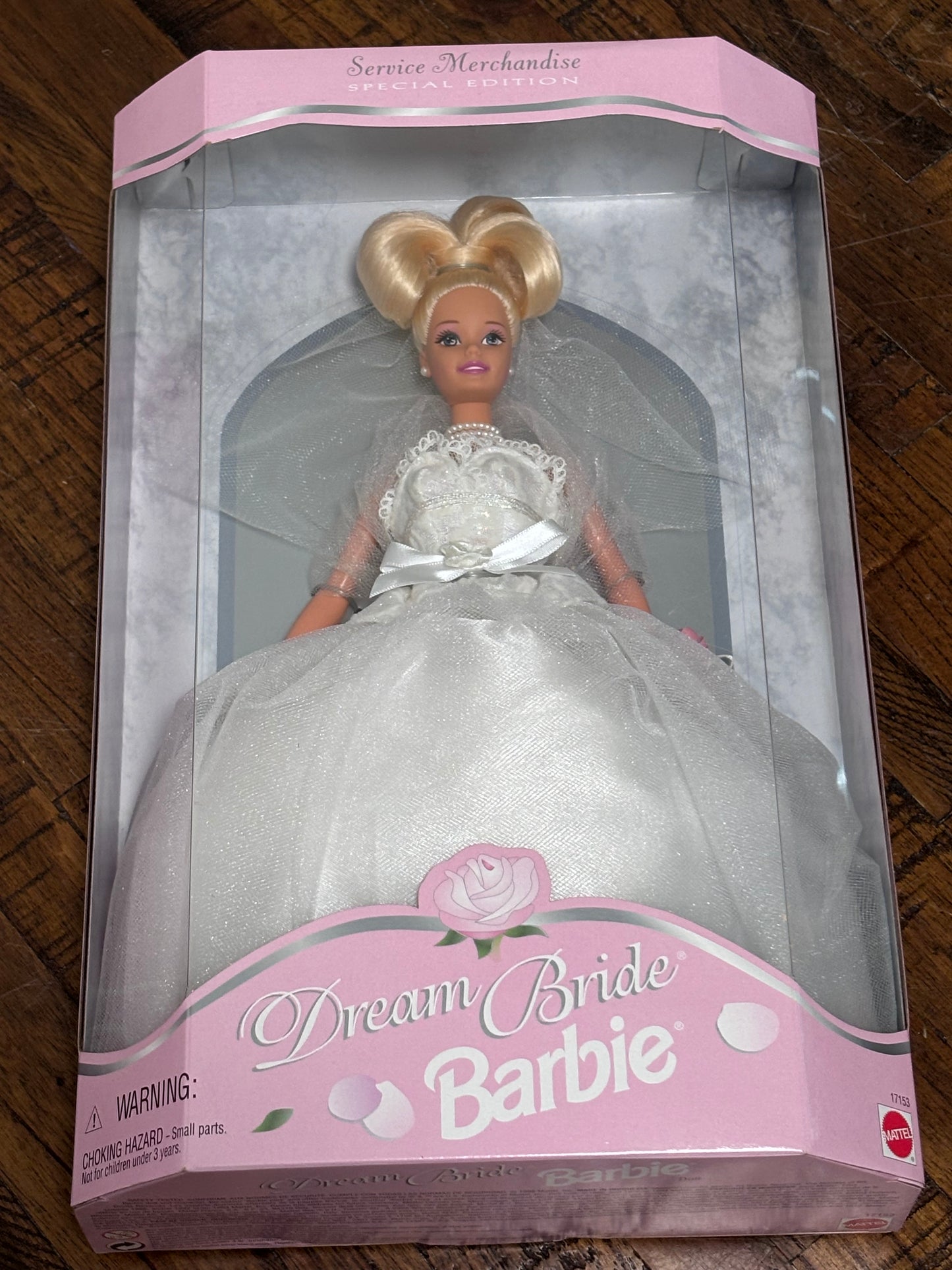 1996 Dream Bride Barbie Doll Service Merchandise Special Edition Mattel 17153