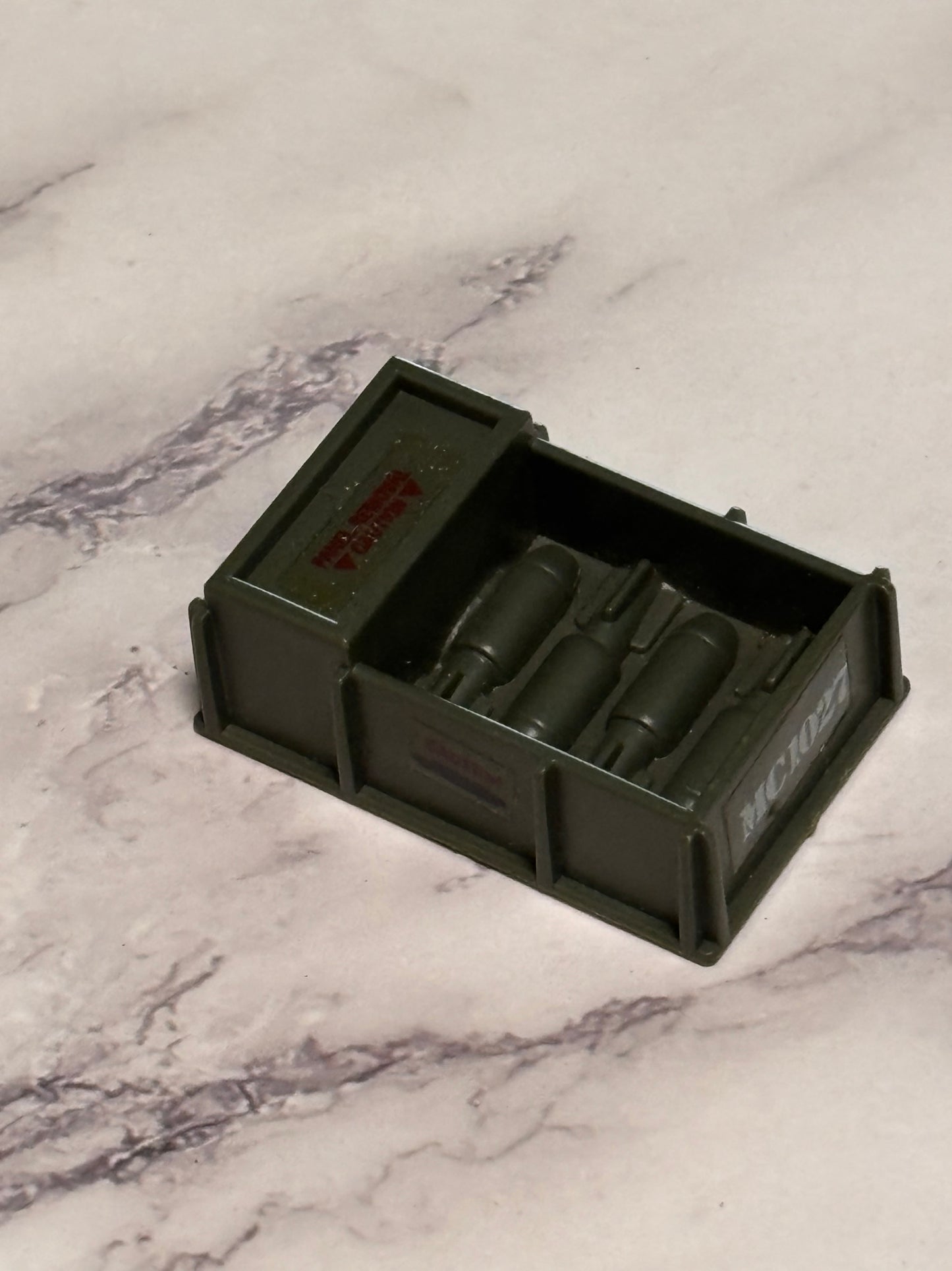GI Joe Forward Observer Unit Ammo Box Crate Vehicle Part ARAH 1984