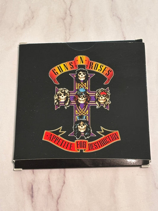 Guns N Roses Appetite For Destruction LP Set of Coasters New
