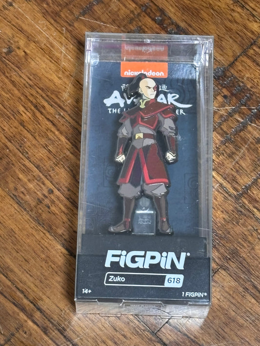 FigPin New Collectible Enamel Pin Nickelodeon Avatar The Last Airbender #618 Zuko