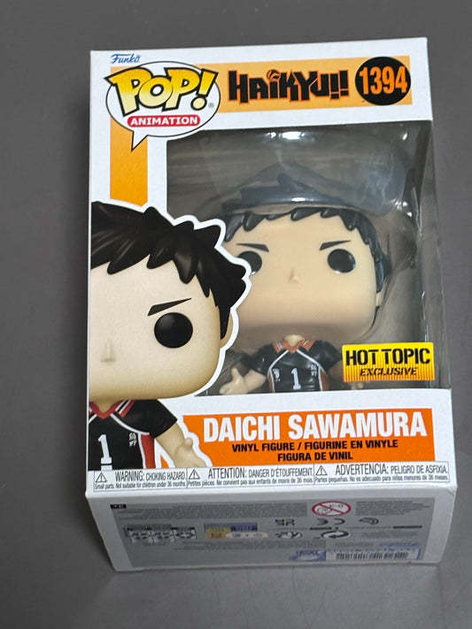 Funko Pop! Vinyl: Haikyu!! Daichi Sawasmura #1394 Exclusive Hot Topic Edition