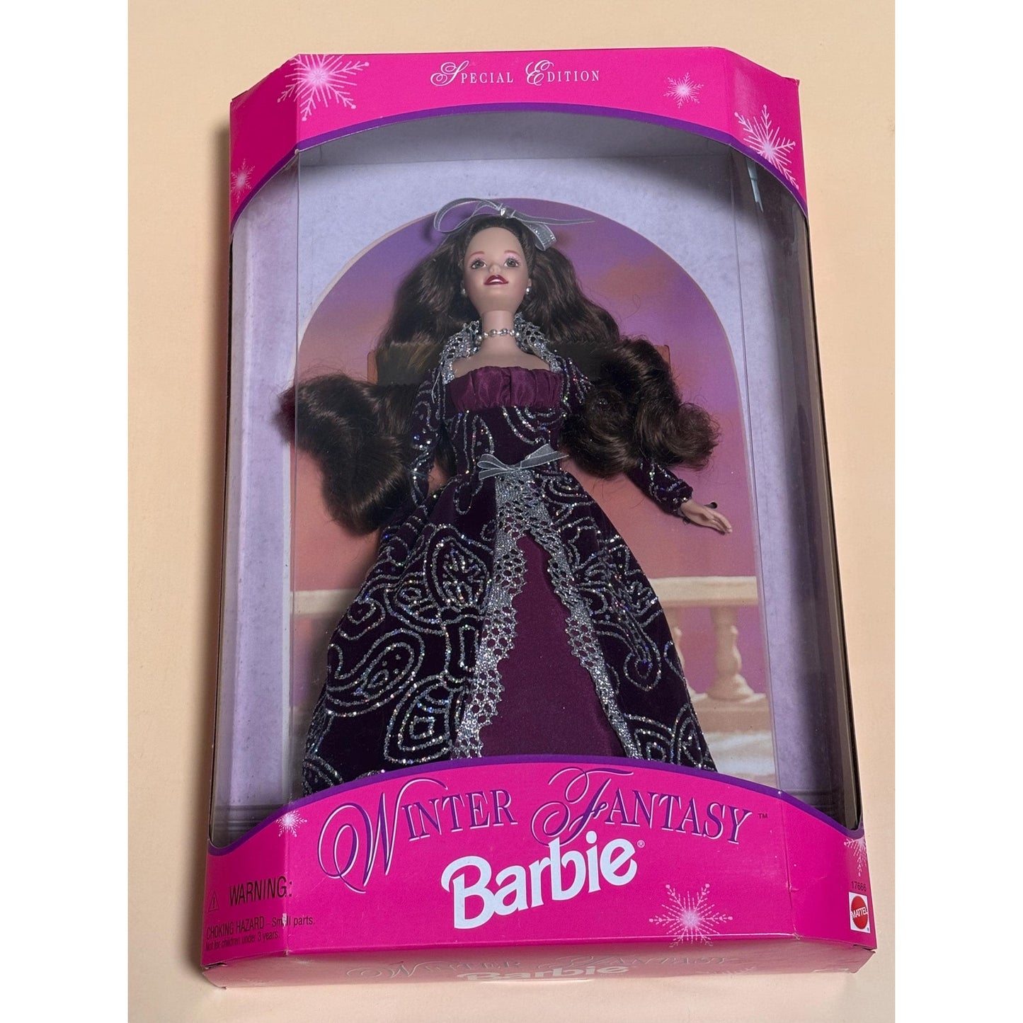 Winter Fantasy Barbie Doll Special Edition 1996 Mattel 17666 New Brunette