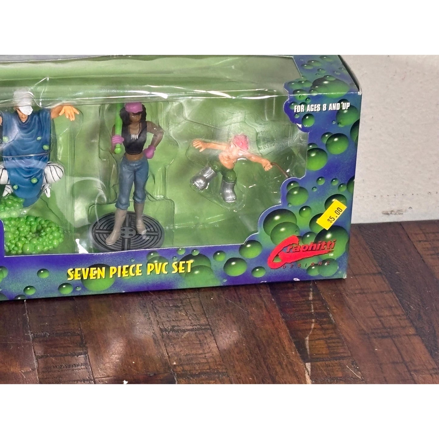 Matt Wagner's MAGE 7-Piece PVC Figure Set Big Blast Graphitti Designs New