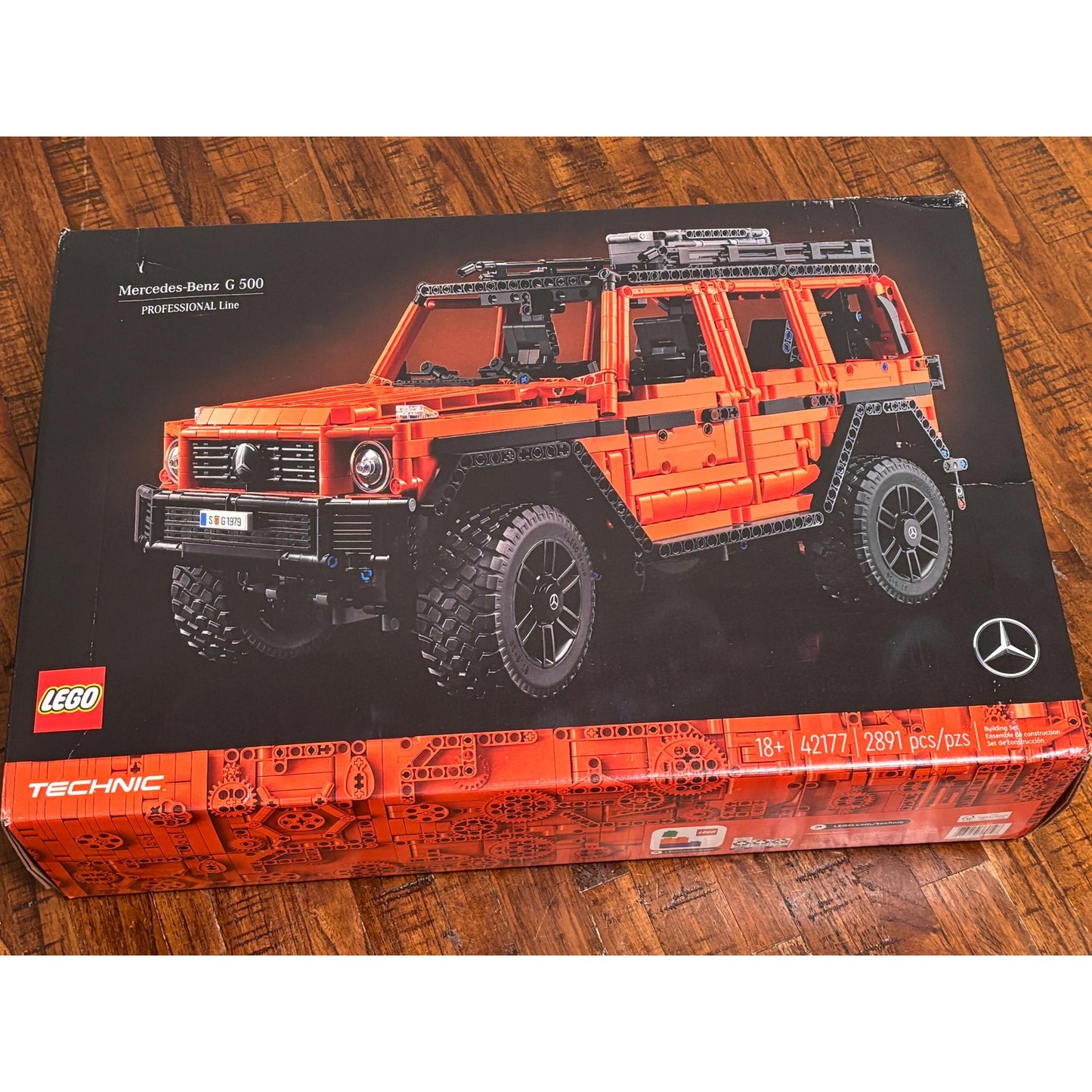 Lego Technic Mercedes-Benz G 500 Professional Line Building Set 42177 New Sealed