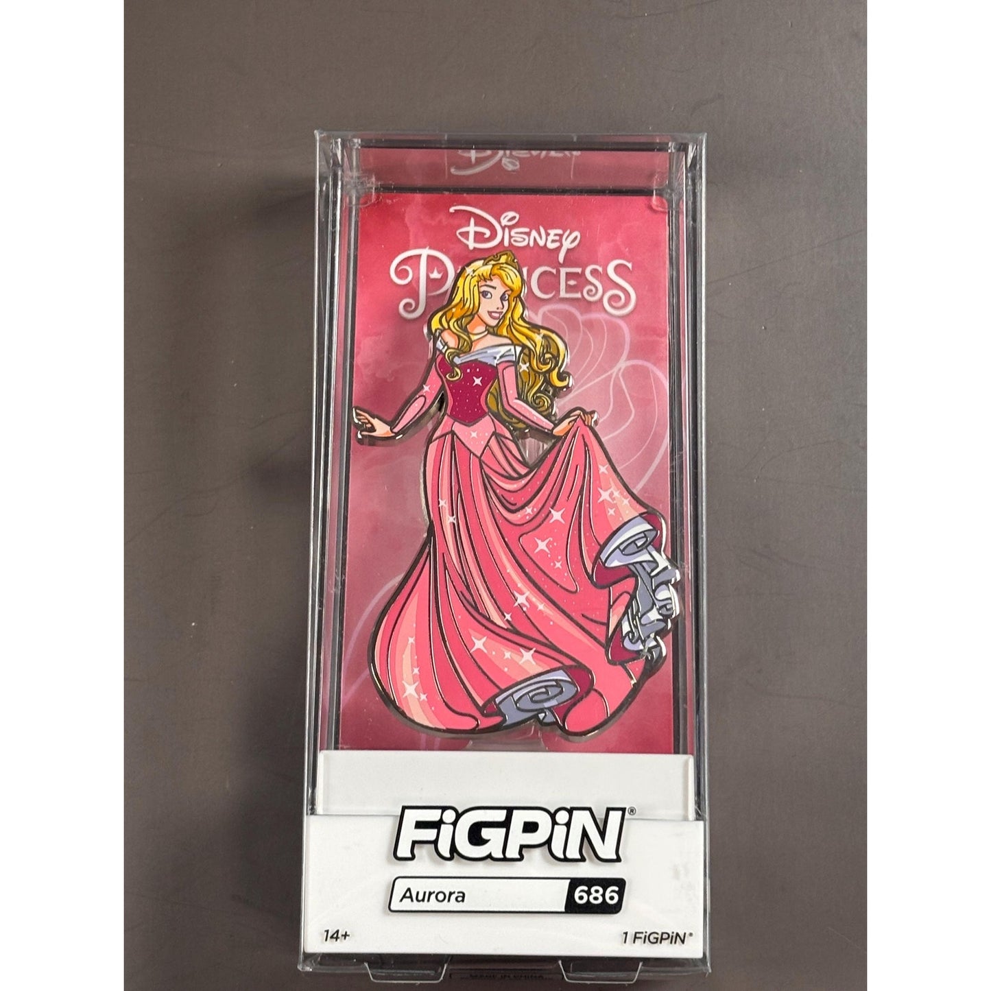 Figpin Disney Princesses Sleeping Beauty Aurora Enamel Pin #686 New