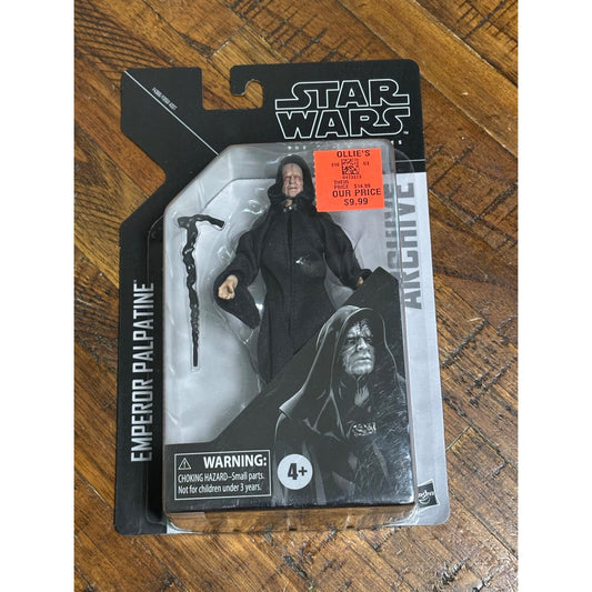 Hasbro Star Wars The Black Series Archive - Emperor Palpatine 6" Action Figure