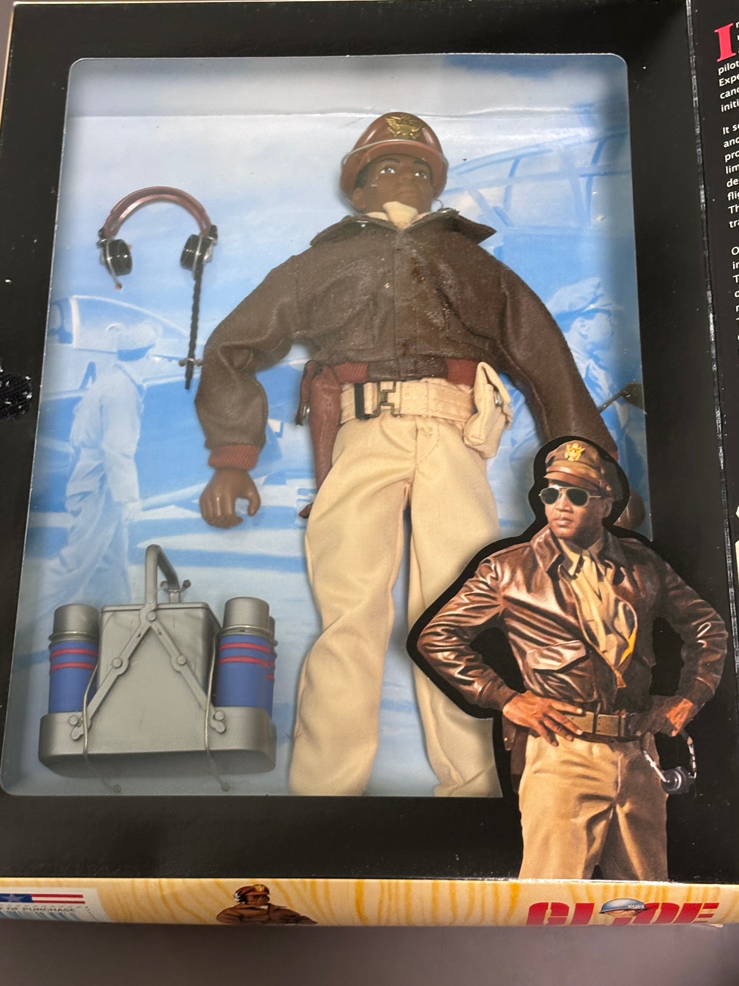 GI Joe Tuskegee Airmen 12" Figure 1996 Classic Collection WWII Bomber Pilot Hasbro New