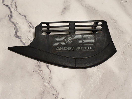 GI Joe X-19 Ghost Rider Left Gun Cover Panel 1988 Original Part Vintage M-5286-3