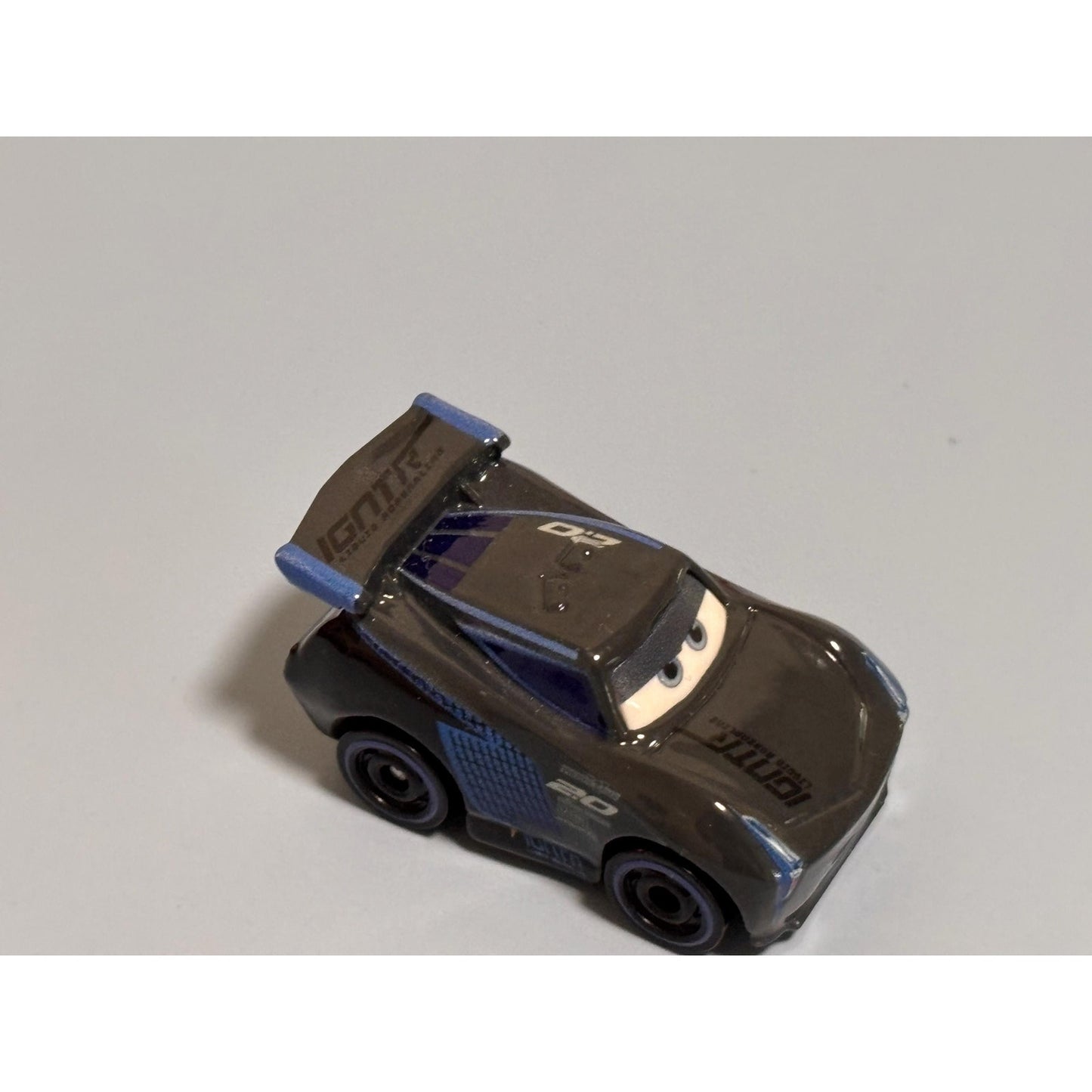 Disney Pixar Cars Mini Racers 2016 Mattel Diecast dark grey #20 IGNTR Mini Car