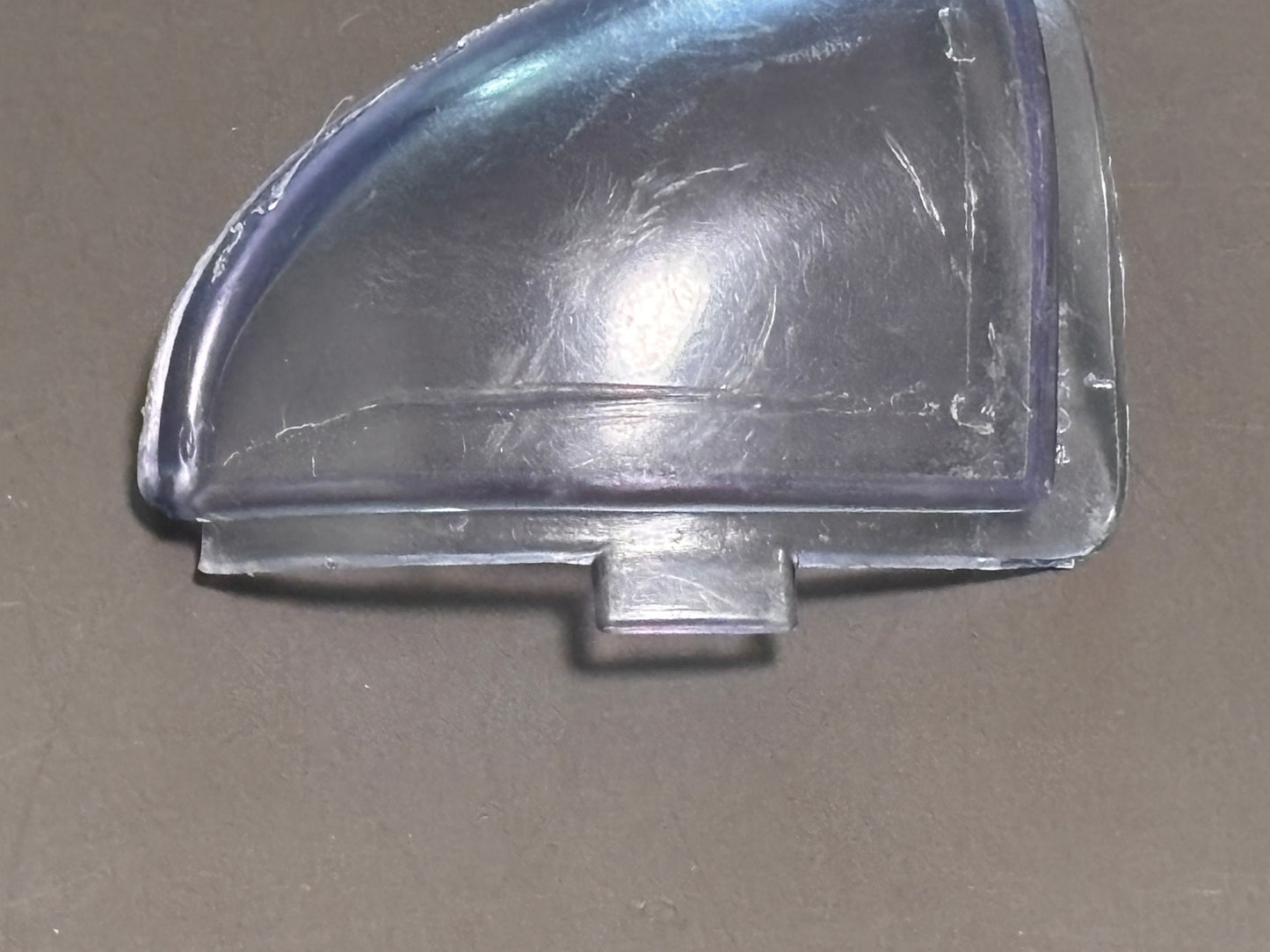 Vintage Hasbro 1986 GI Joe Tomahawk Helicopter Lower Left Windscreen Part