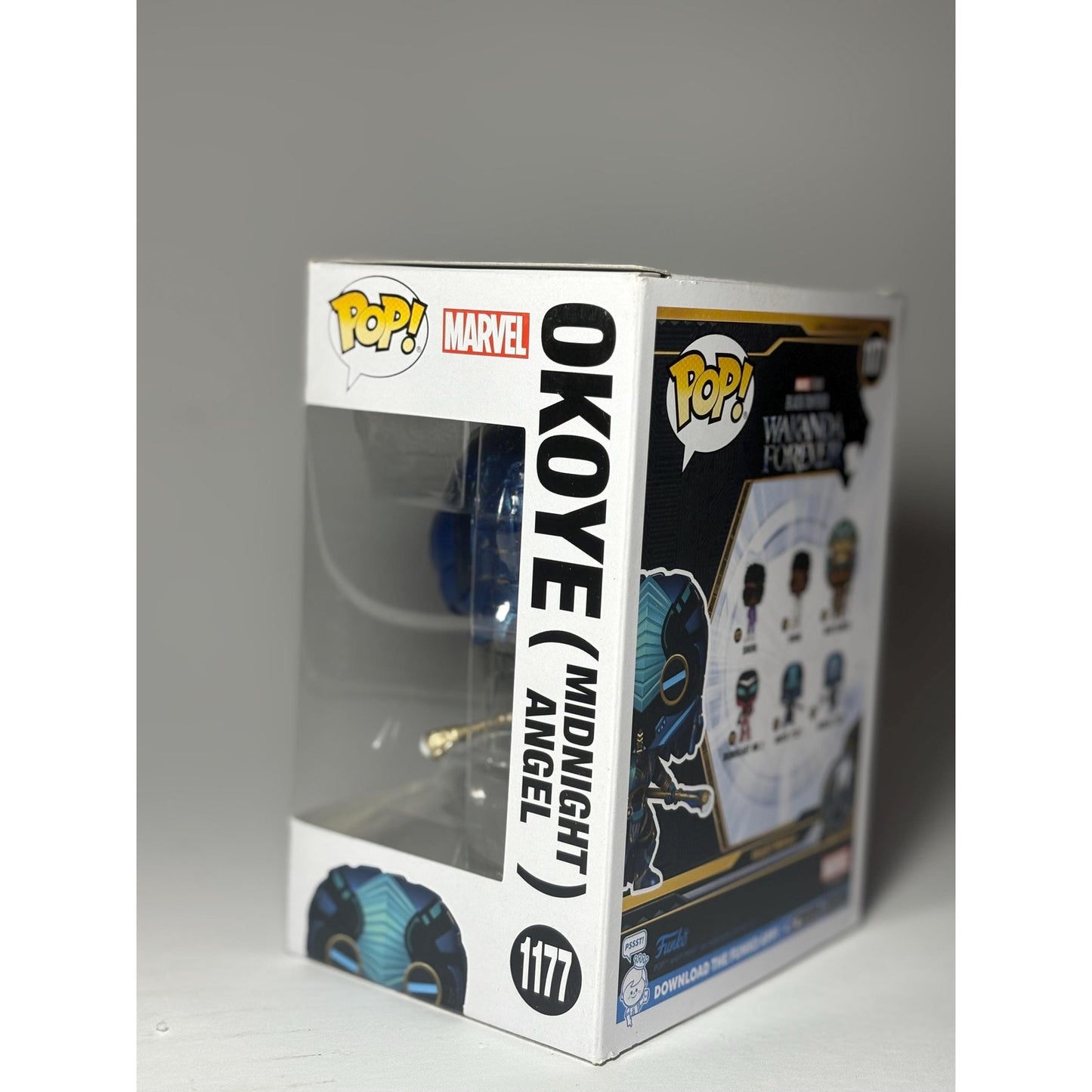 POP! Funko MARVEL Wakanda Forever #1177 Okoye (Midnight Angel)