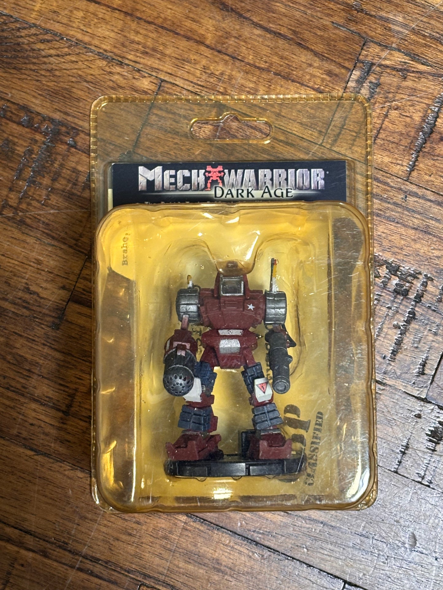 WizKids MechWarrior Dark Age Nikol Brahe LE EB Games Microsoft 2002 Mercenaries Action Figure New