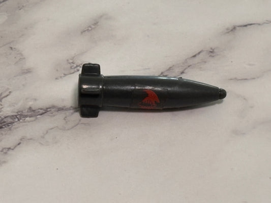 1984 Gi Joe Cobra Rattler Bomb Missile Vehicle Part Piece Vintage Hasbro
