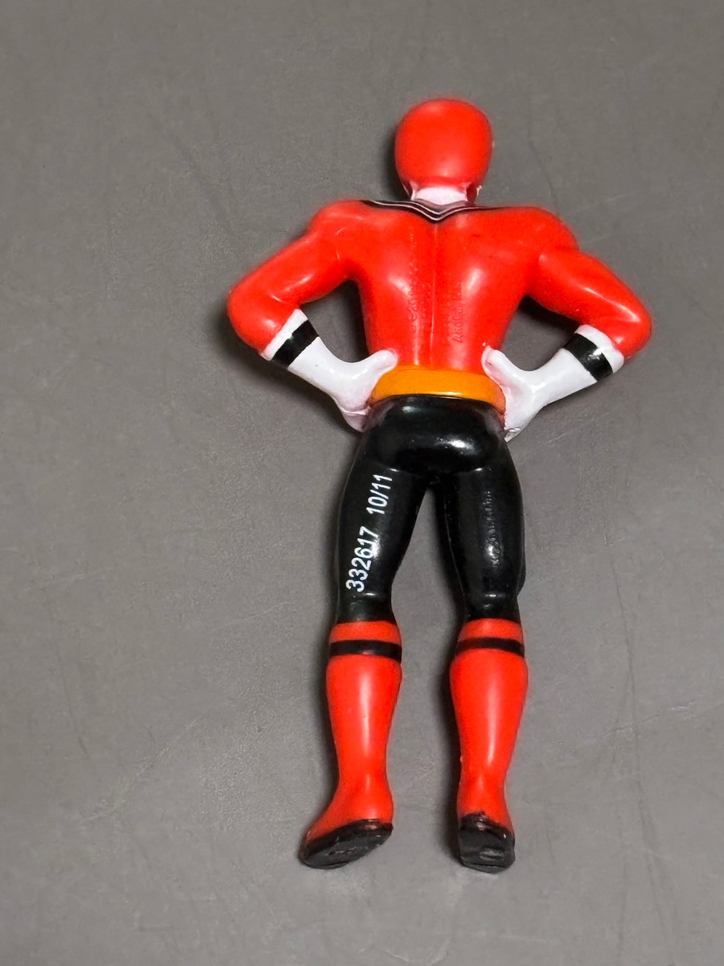 Red Power Rangers Figurine Toy 2012 Mighty Morphin Power Rangers Bandai