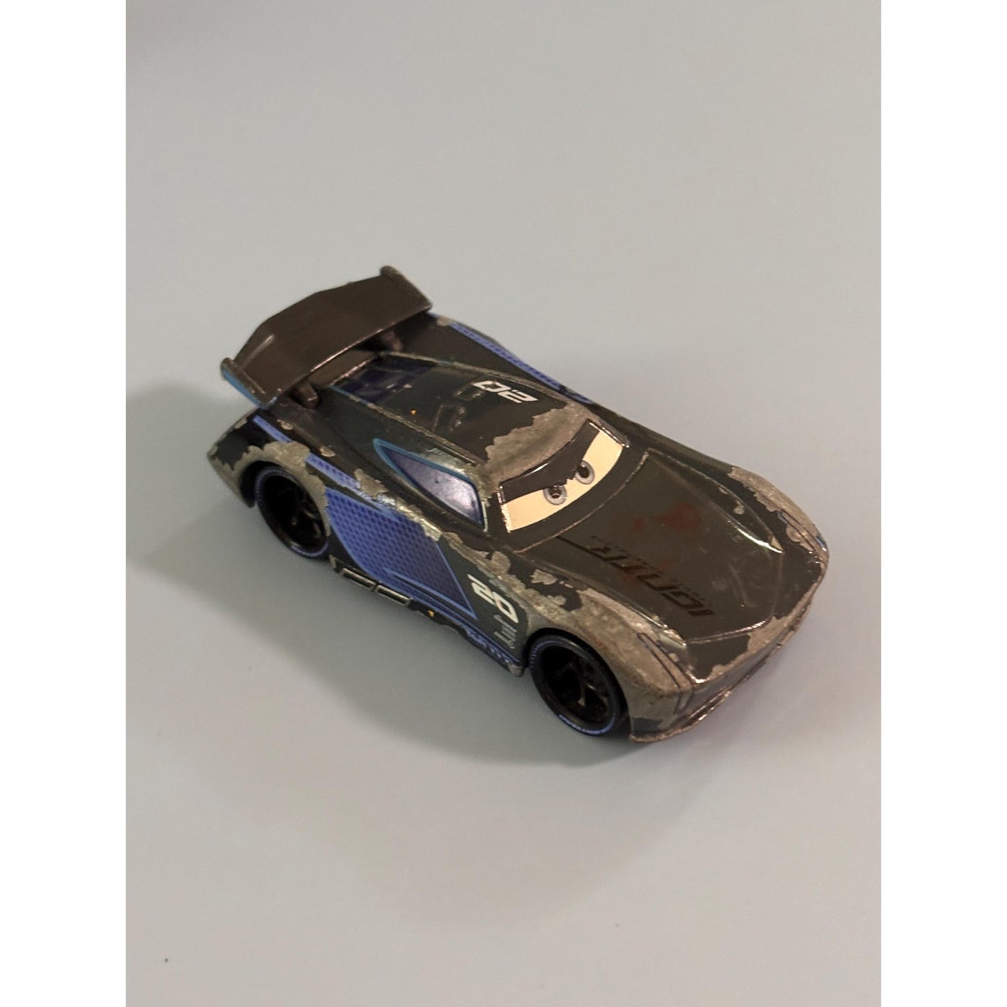 Disney Pixar World of Cars 3 Jackson Storm 1:55 Mattel Car Diecast Black Metal