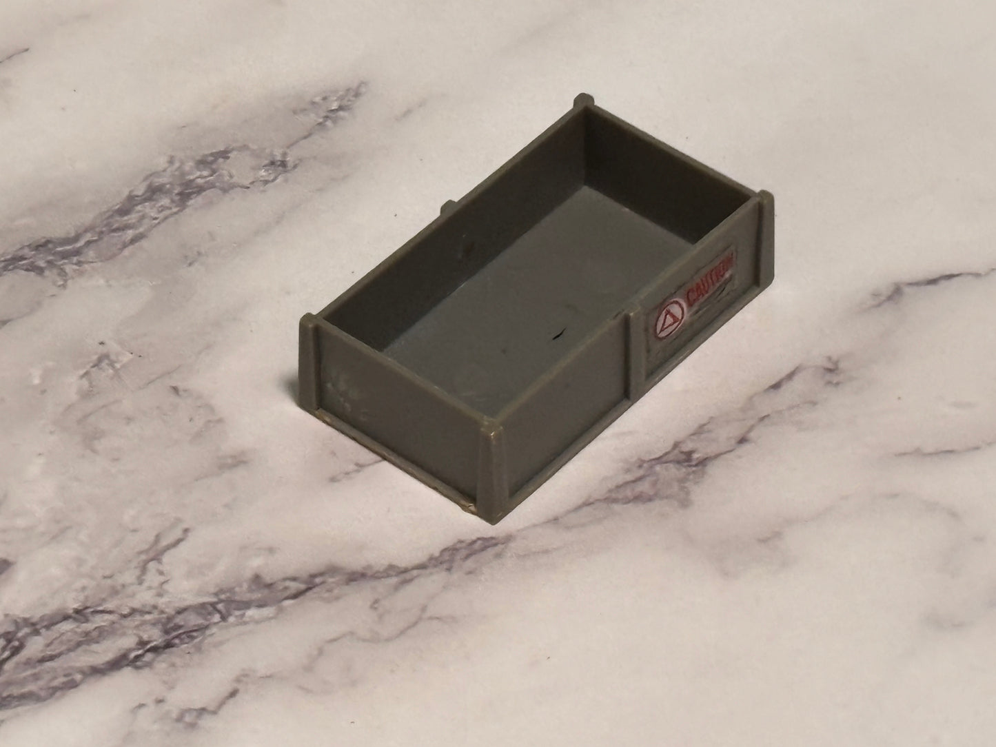 Vintage GI Joe 1984 Missile Defense Unit Missile Ammo Box Crate Only ARAH