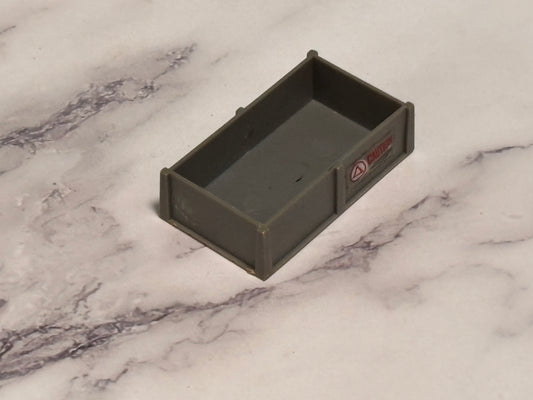 Vintage GI Joe 1984 Missile Defense Unit Missile Ammo Box Crate Only ARAH