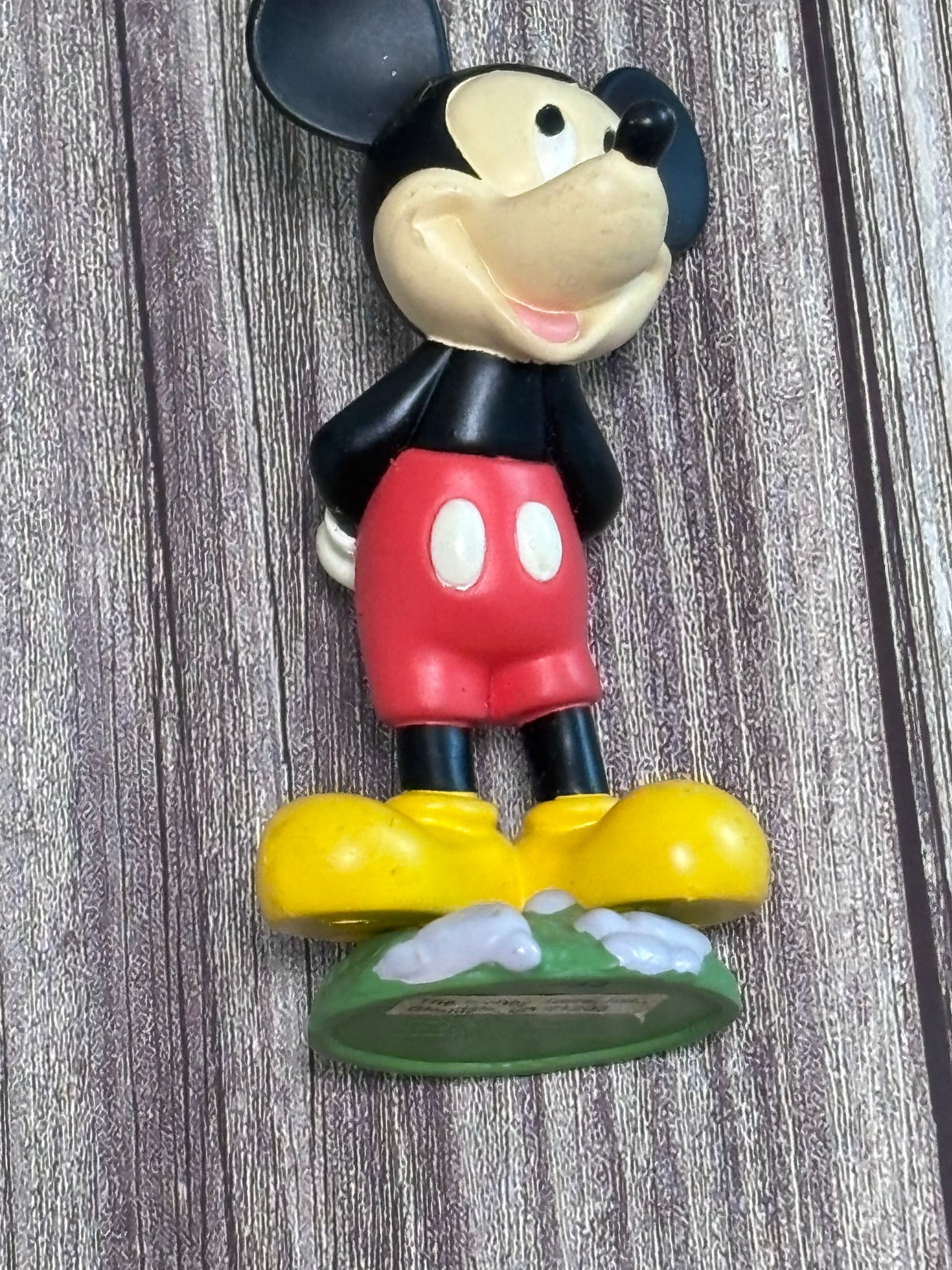 The Disney Store Mickey Mouse Cake Topper Figure Toy Glendale California 4”