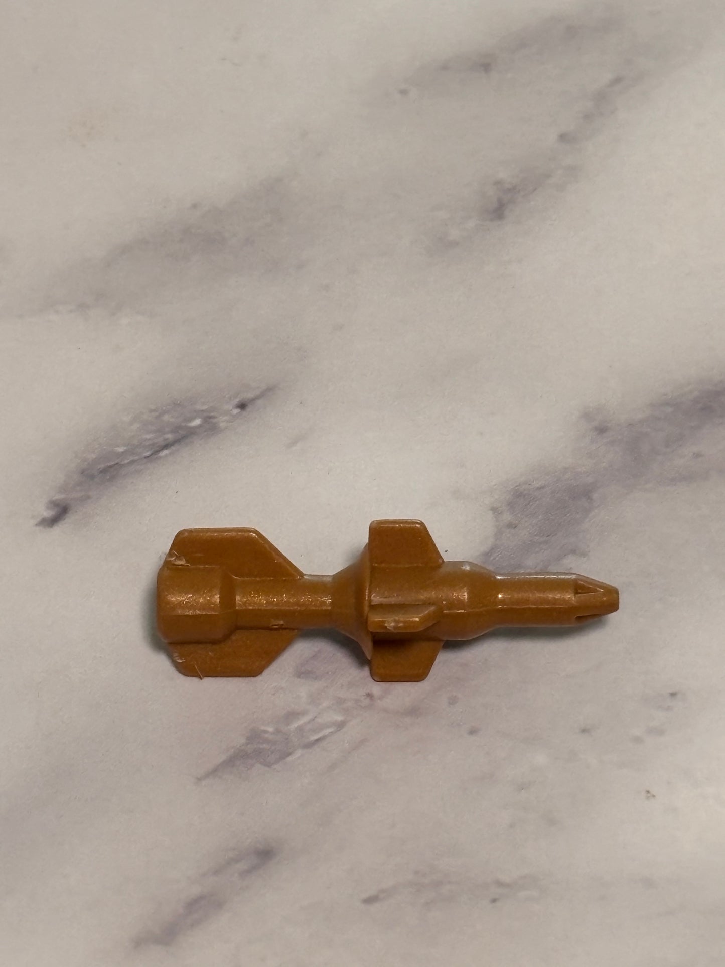 GI Joe Destro Despoiler Missile Bomb 1988 Demon Vehicle Brown Part