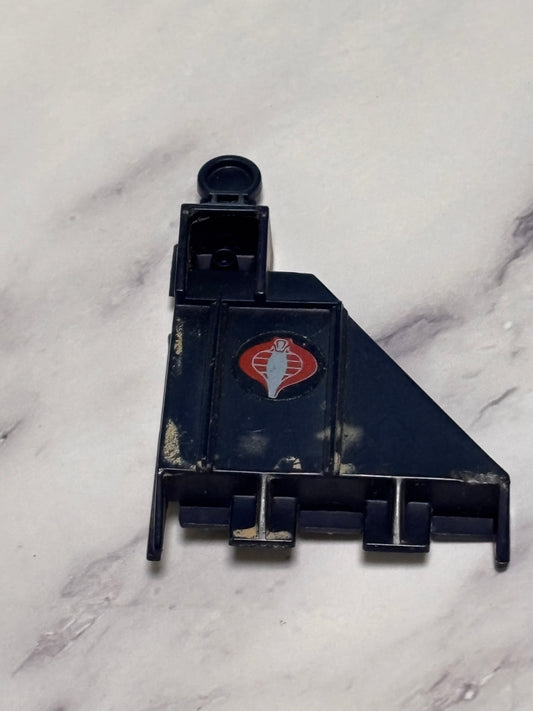 1986 GI JOE Cobra Surveillance Port Side Wall Hasbro Original Part Blue