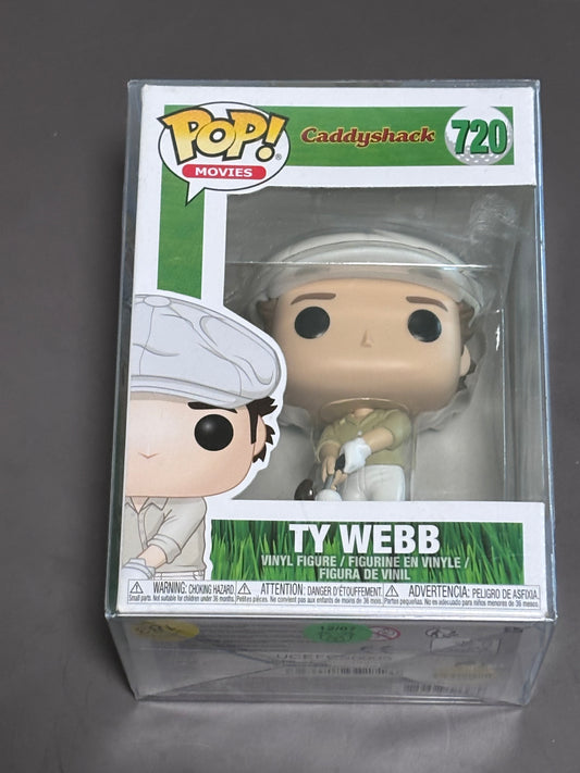 Funko Pop! Movies Ty Webb #720 Caddyshack Chevy Chase Vinyl Figure Vaulted