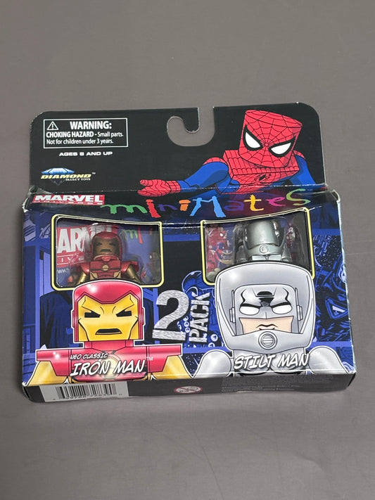 Minimates Marvel Universe Neo Classic Iron Man & Stilt Man 2-pk New