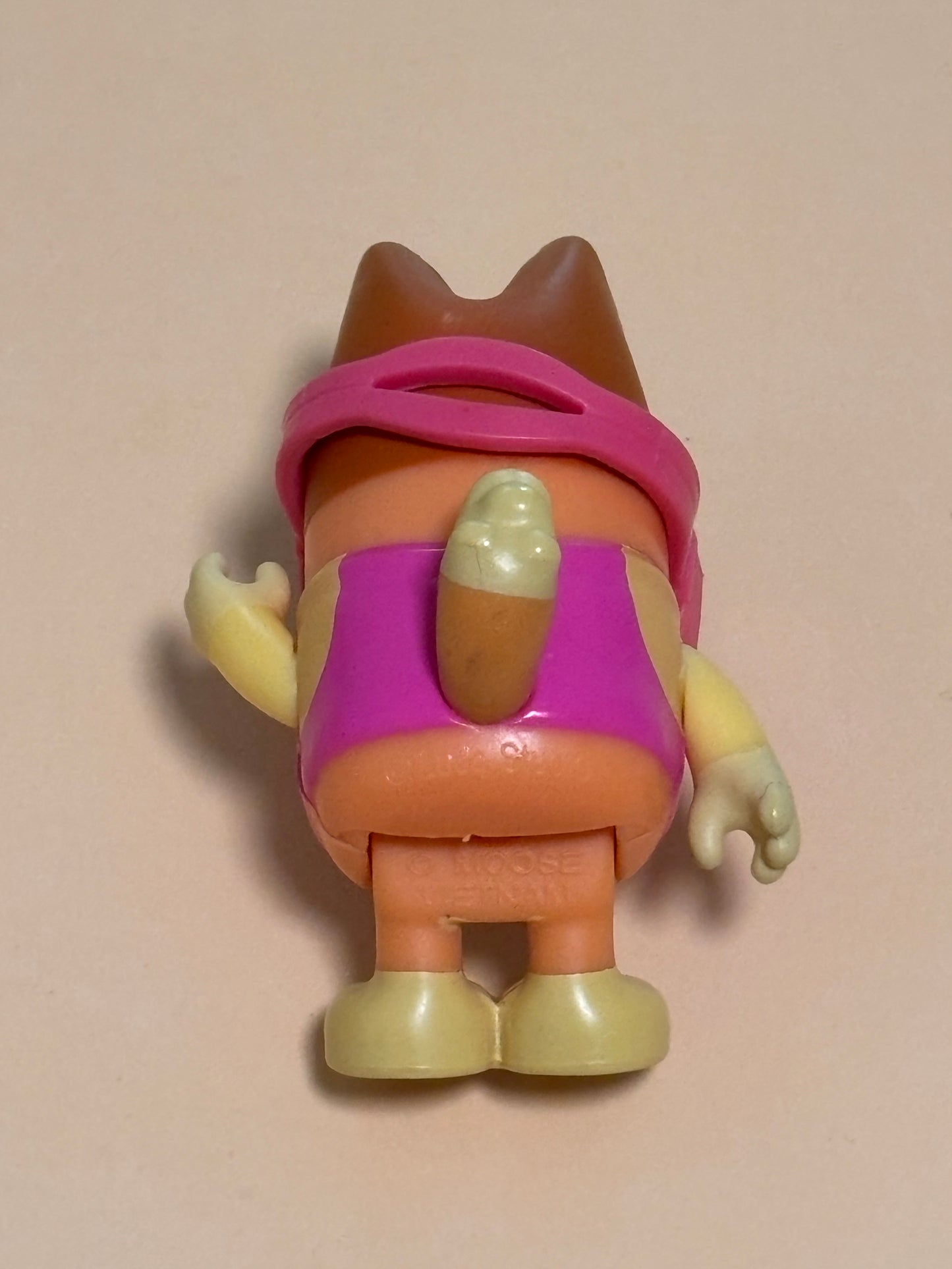 Bluey Figure Bingo Heeler W/Goggles Replacement For Friends & Family Beach Set