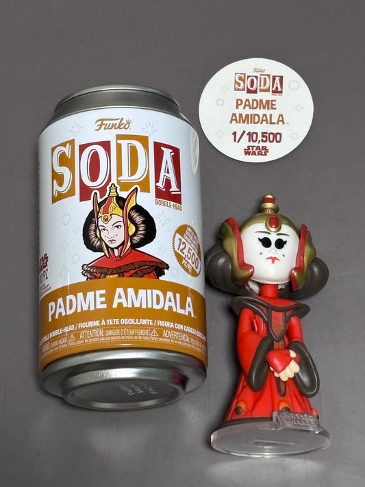 Star Wars Funko Soda Queen Padme Amidala Figure Bobblehead Common 1/10,500